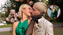 El vestido sastrero con el que Stefi Roitman brilló en la boda de Lele Pons