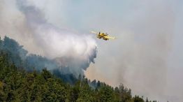 Feroz incendio intencional en El Bolsón: más de cien hectáreas fueron afectadas y hay un detenido
