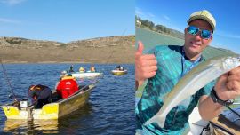 La bellísima laguna La Brava siempre da satisfacciones en la modalidad embarcados. Pronta a ser protagonista absoluta de un importante evento competitivo, donde se buscarán los pejerreyes de mejor porte.