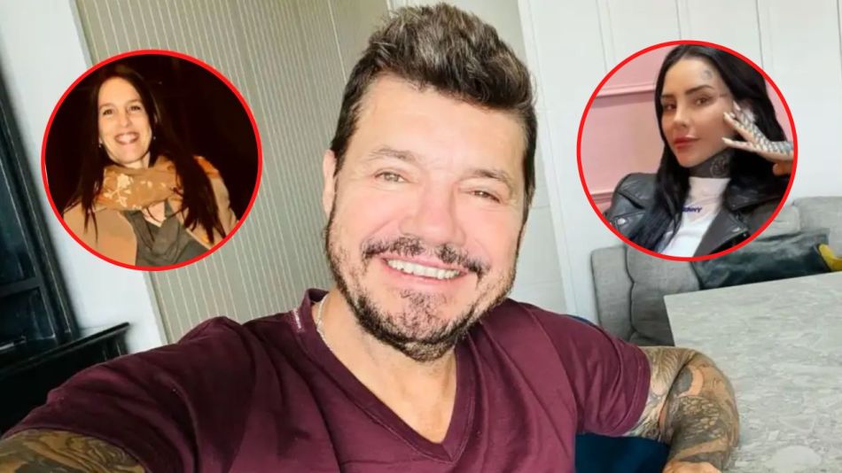Marcelo Tinelli, Cande Tinelli, Paula Robles