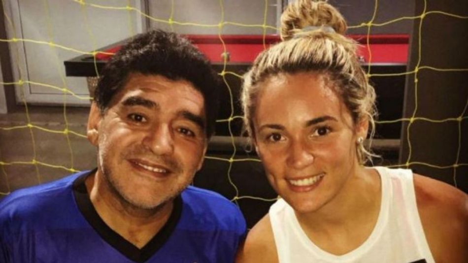 Rocío Oliva reveló que Diego Maradona le dio consejos para jugar al fútbol