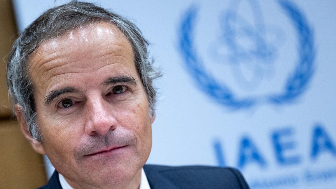 Rafael Mariano Grossi, head of the International Atomic Energy Agency (IAEA).