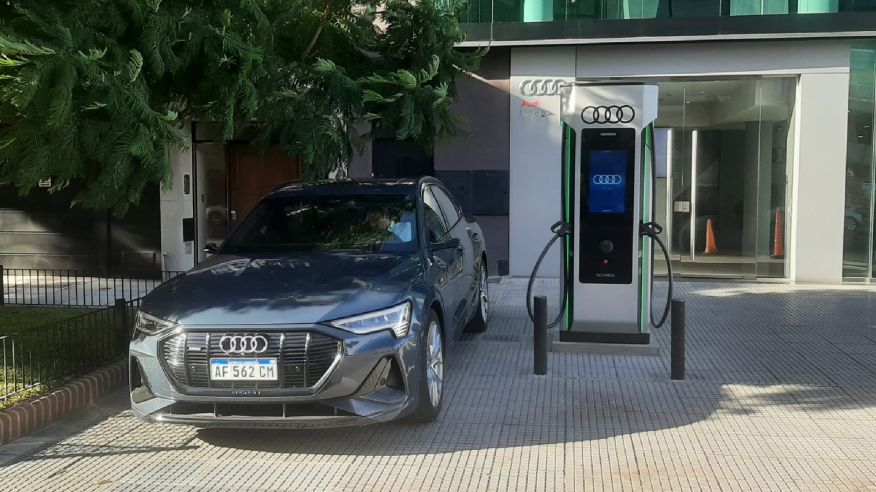 Cargador de autos eléctricos más potente de Argentina