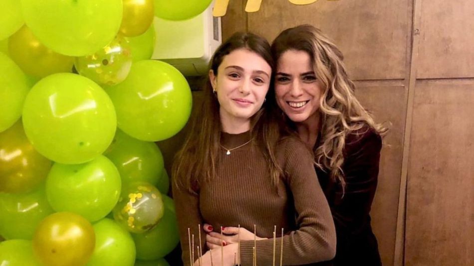 Marina Calabró y su hija Mia