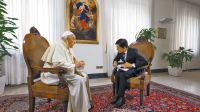 El Papa Francisco, en la entrevista con Jorge Fontevecchia.