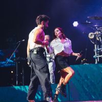 Camilo se presentó en Buenos Aires y cantó la canción de la hinchada Argentina: "Felicitaciones campeones del mundo"