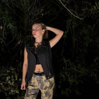 Taina Gravier, la hija de Valeria Mazza, generó furor con su look cargo