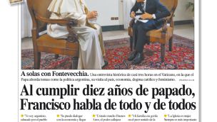 La tapa del Diario PERFIL del domingo 12 de marzo de 2023