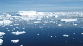 El hielo marino de la Antártida sigue derritiéndose