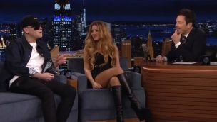 Shakira y Bizarrap juntos con Jimmy Fallon en su The Tonight Show
