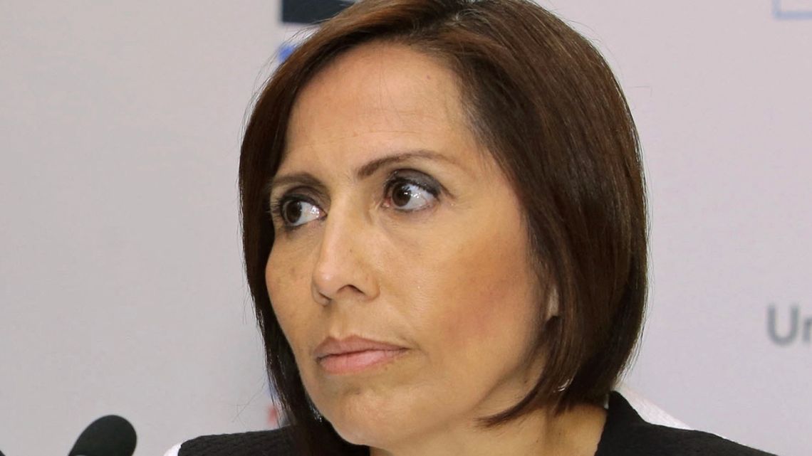 Former Ecuadorian minister María de los Ángeles Duarte.