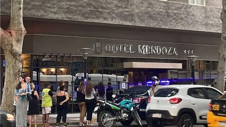 Un hombre cayó del décimo piso del Hotel Mendoza