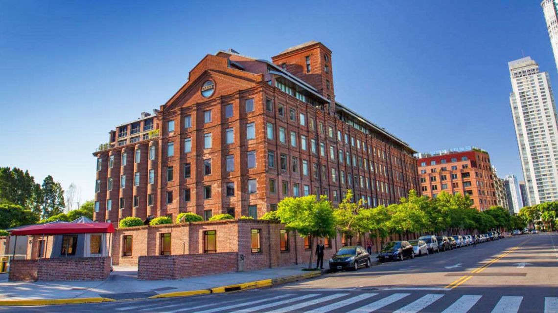 A hotel is pictured in Buenos Aires.