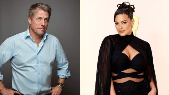 Hugh Grant y Ashley Graham PORTADA