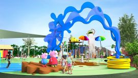 El parque temático de Peppa Pig, ubicado a menos de una hora en Orlando, cumple su primer año.