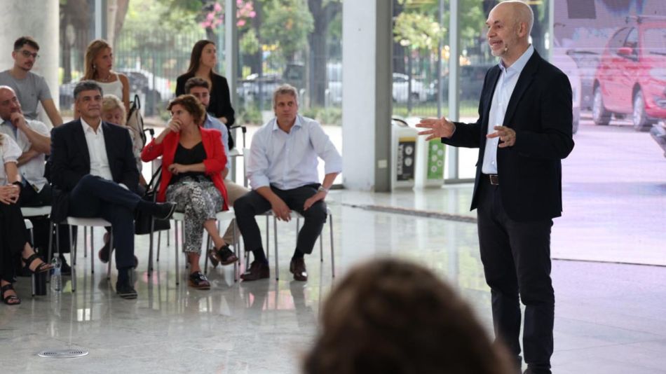 Conferencia de prensa de Horacio Rodríguez Larreta