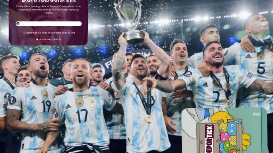 Memes por la venta de entradas de la Selección Argentina 20230316