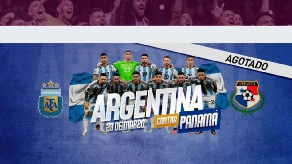 Venta de entradas para la Selección Argentina 20230316
