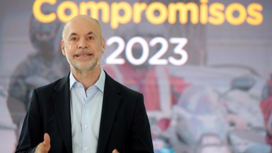 Conferencia de prensa de Horacio Rodríguez Larreta