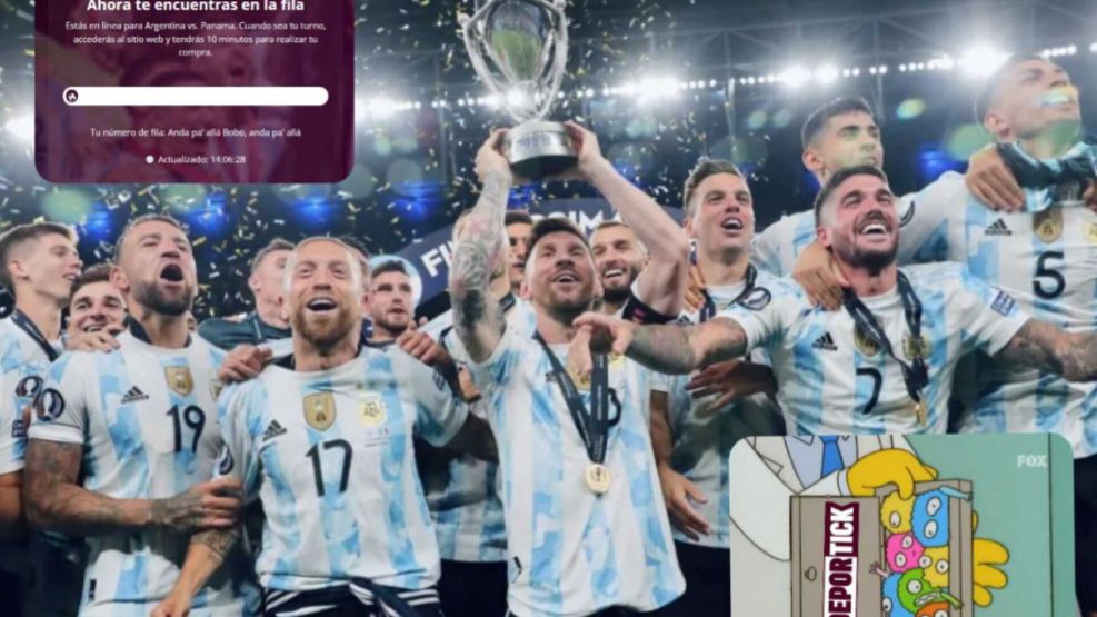 Memes por la venta de entradas de la Selección Argentina 20230316