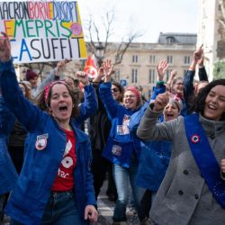 Las protestas paralizaron  a Paris. | Foto:CEDOC