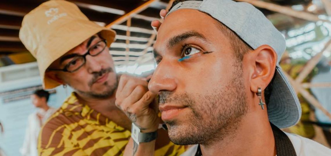 Ojos: Inspiración Lollapalooza, looks de make up genderless para copiar