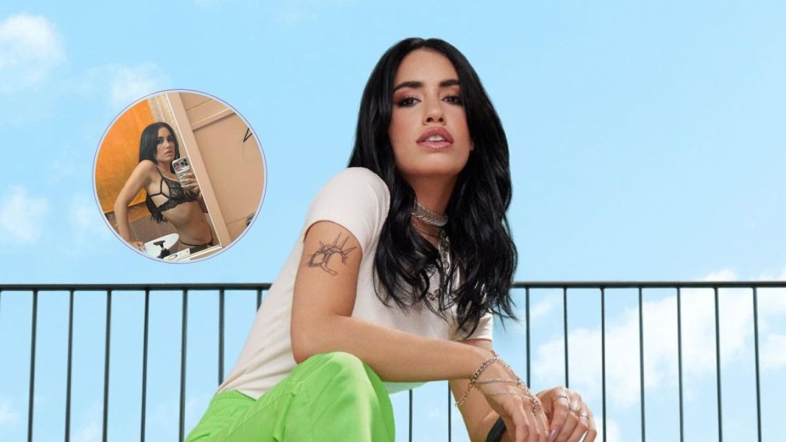 Lali Espósito frente al espejo: «La vida y esas cosas»