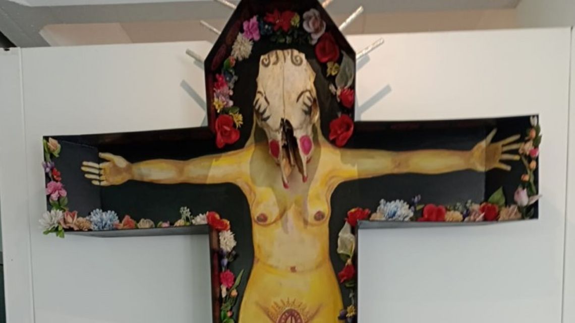 Polémica en Mendoza por una muestra feminista «ofensiva y grosera» para la iglesia