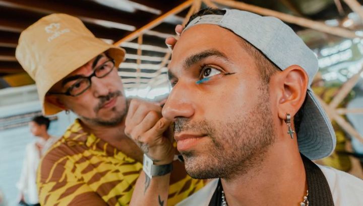 Ojos: Inspiración Lollapalooza, looks de make up genderless para copiar