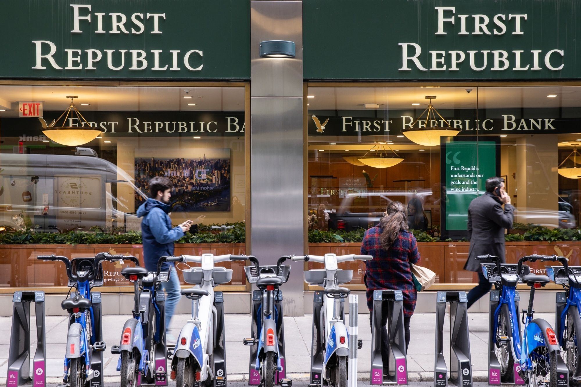 First Republic Bank Halted After Record Plunge On SVB Fears