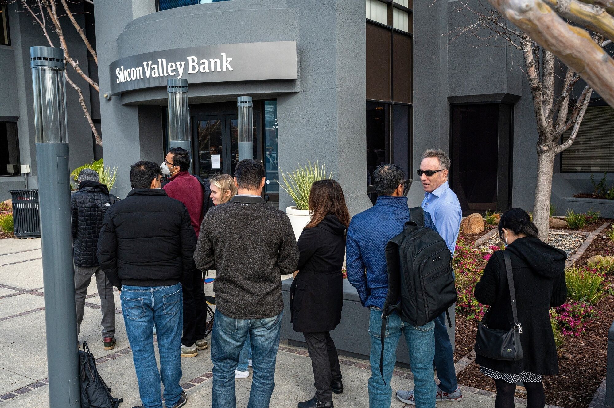 A Silicon Valley Bank Branch As Crisis Exposes Lurking Systemic Risk of Tech Money Machine