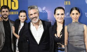 Leo Sbaraglia y Julieta Díaz presentaron Asfixiados: las fotos de los famosos en el estreno