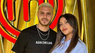 Mauro Icardi a Wanda Nara en el debut de MasterChef Argentina: "Mi amor"