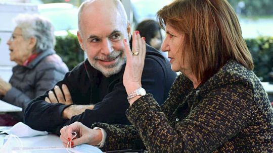 Horacio Rodríguez Larreta y Patricia Bullrich