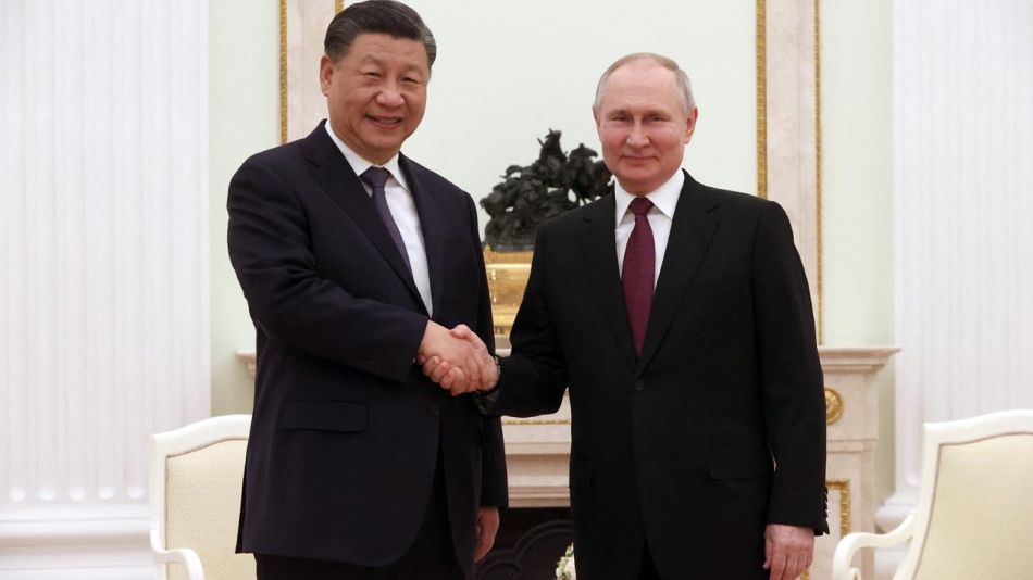 Vladimir Putin y Xi Jinping