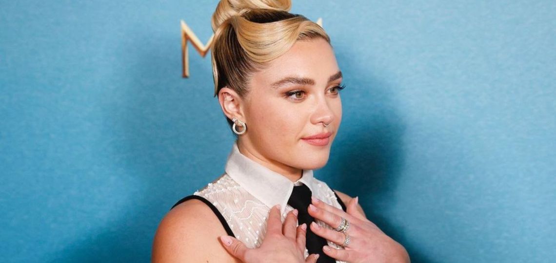 Florence Pugh volvió a defender el “free the nipple” a través de la moda