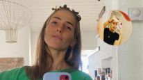 El look canchero y de entrecasa de Ámbar de Benedictis 