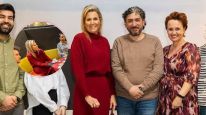 Máxima Zorreguieta tiene el look total red ideal para ir a la oficina