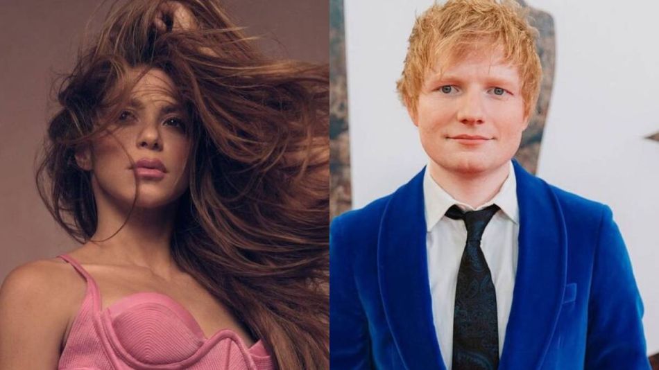 Ed Sheeran y Shakira preparan un tema juntos para el nuevo álbum de la colombiana