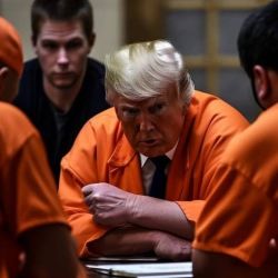 Donald Trump inmate |  Photo: photomontage