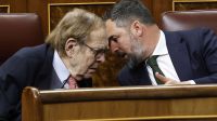 Santiago Abascal y Ramón Tamames