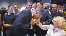 Mauricio Macri con Mirtha Legrand