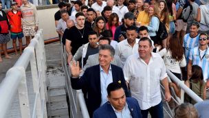 Mauricio Macri en Mar del Plata