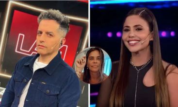 Romina, Nazarena Vélez y Ángel De Brito