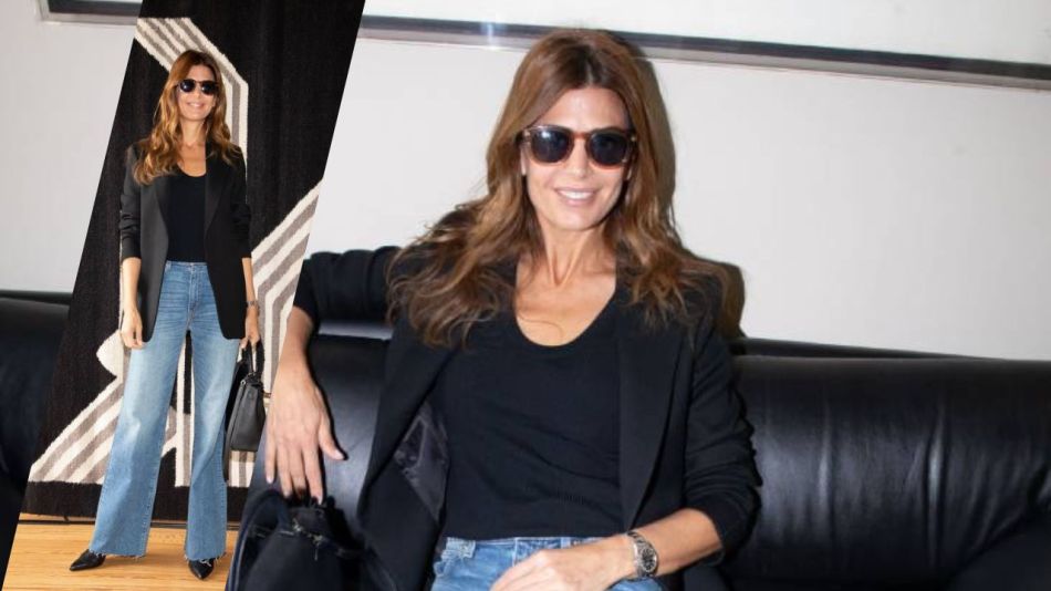 Juliana Awada deslumbró en un evento con el look minimalista y clásico, clave para el otoño 