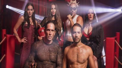 Pampita Ardohaian, Diego Ramos, Benjamín Alfonso, Evelyn Botto, Reydel y Flor Jazmin Peña participaron de un shooting para transmitir este enfrentamiento ultrasensorial.
