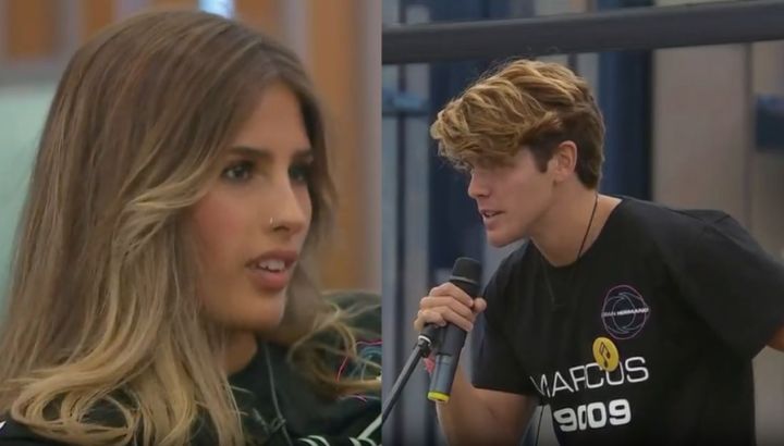 Julieta Poggio le hizo una picante escena de celos a Marcos Ginocchio: el video del momento