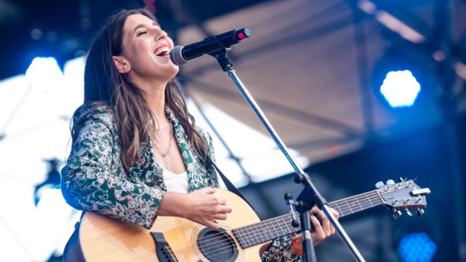 Paz Carrara en el Lollapalooza