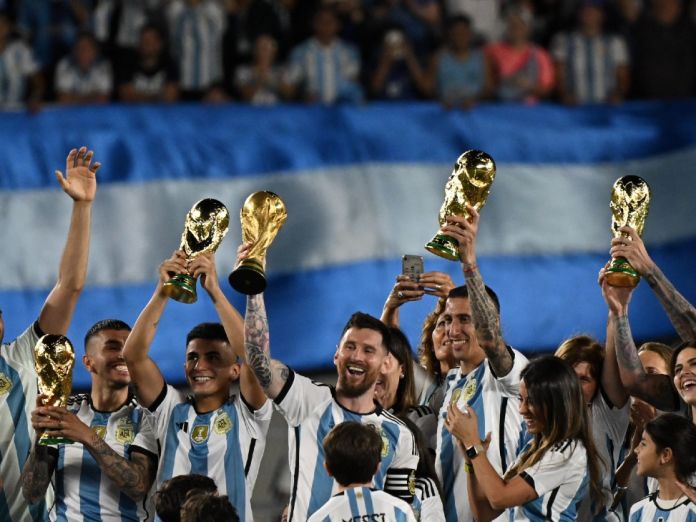 Argentina inspired by World Cup anthem 'Muchachos, ahora nos