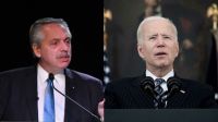 Alberto Fernández y Joe Biden